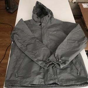 Marmot Waterproof Jacket, Grey, Men’s Large